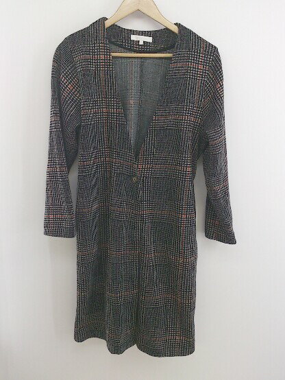 ◇ AMERICAN HOLIC アメリカン ホリック 長袖 コート サイズF ブラック系 レディース P 【中古】