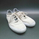 ◇ adidas アディダス ロゴ シンプル スニーカー サイズ24 アイボリー レディース E 【中古】