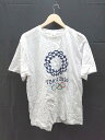◇ 株式会社マッス 東京オリンピック2020 オリジナル 半袖 Tシャツ サイズ表記なし ホワイト メンズ レディース E 【中古】