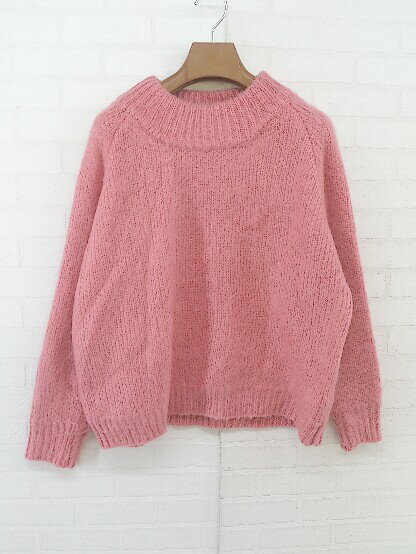◇ GRL グレイル 長袖 ニット セーター サイズF ピンク系 レディース P 【中古】