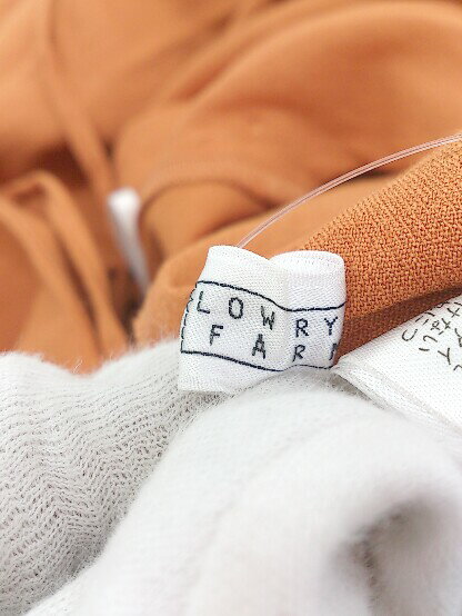 ◇ LOWRYS FARM ローリーズファーム ロング キャミソールワンピース サイズF オレンジ系 レディース P 【中古】