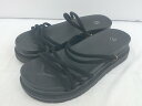 ◇ ノーブランド サンダル サイズXS 36 ブラック レディース E 【中古】