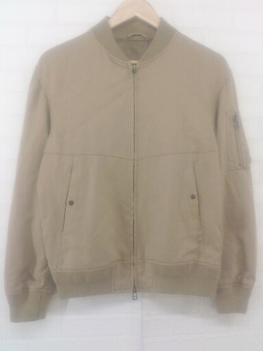 ◇ FREDY&GLOSTER フレディアンドグロスター 長袖 ジップアップ ジャケット ブルゾン サイズM ベージュ メンズ E 【中古】 ◇ FREDY&GLOSTER フレディアンドグロスター 長袖 ジップアップ ジャケット ブルゾン サイズM ベージュ メンズ E 【中古】