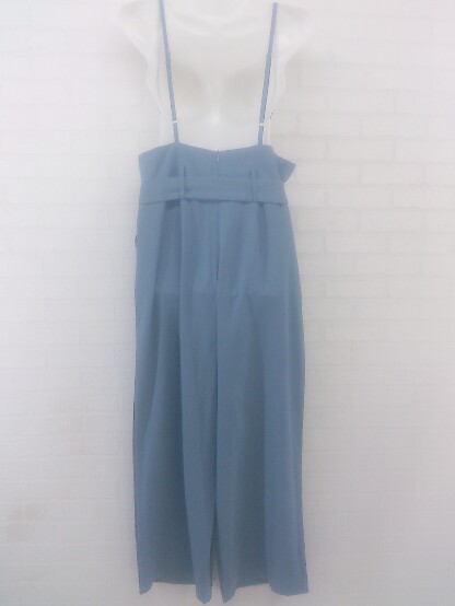 フクワウチの◇ ◎ Futier land フューティアランド サロペット サイズL サックスブルー系 レディース E 【中古】｜アングル2