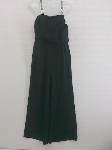 ◇ MonCharme モンシャルム サロペット ブラック レディース E 【中古】 ◇ MonCharme モンシャルム サロペット ブラック レディース E 【中古】