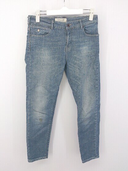 ◇ MAISON SCOTCH メゾンスコッチ ウォッシュ加工 ジーンズ デニム パンツ サイズ24 インディゴ レディース P 【中古】