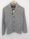 ◇ m.f.editorial Men's エムエフエディトリアル 長袖 ニット カーディガン サイズM グレー系 メンズ P 【中古】