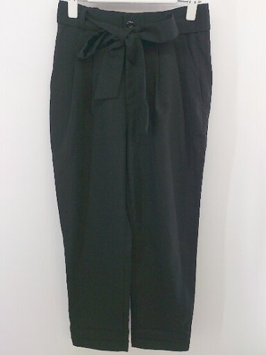 ◇ ◎ LOWRYS FARM ローリーズファーム タック パンツ サイズF ブラック レディース P 【中古】 ◇ ◎ LOWRYS FARM ローリーズファーム タック パンツ サイズF ブラック レディース P 【中古】
