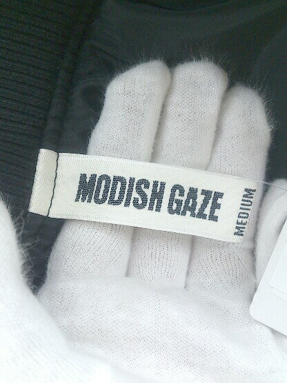 ◇ MODISH GAZE モディッシュガゼ 長袖 ブルゾン ジャケット サイズM ブラック メンズ P 【中古】