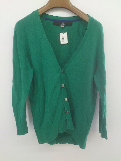 ◇ BEAUTY&YOUTH ビューティ&ユース UNITED ARROWS 長袖 ニット カーディガン サイズM グリーン レディース P 【中古】
