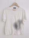 ◇ HARE ハレ プリント 半袖 Tシャツ カットソー サイズS オフホワイト グレー系 メンズ P 【中古】