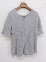◇ SENSE OF PLACE by URBAN RESEARCH アーバンリサーチ 半袖 カットソー サイズF グレー系 レディース P 【中古】