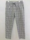 ◇ THE SHOP TK TAKEO KIKUCHI タケオキクチ チェック パンツ サイズL グレー系 メンズ P 【中古】
