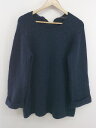 ◇ PAGEBOY ページボーイ ALICIA 長袖 ニット セーター サイズF ネイビー系 レディース P 【中古】