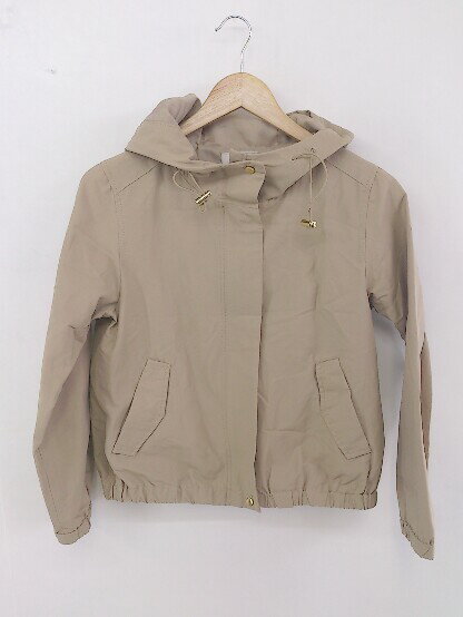 ◇ cheek チーク ジップアップ ジャケット サイズM ベージュ レディース P 【中古】