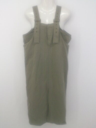 ◇ Settimissimo セッティミッシモ ミリタリー系 ロング サロペット ワンピース サイズF カーキ レディース P 【中古】 ◇ Settimissimo セッティミッシモ ミリタリー系 ロング サロペット ワンピース サイズF カーキ レディース P 【中古】