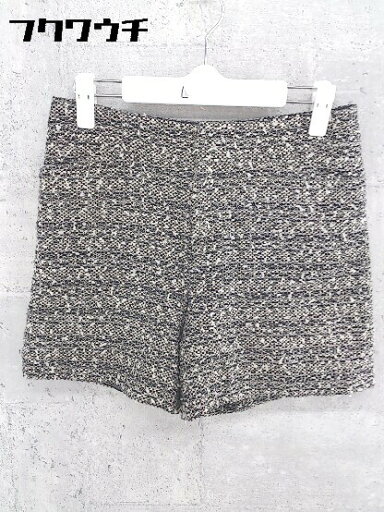 ◇ UNITED ARROWS ユナイテッドアローズ ツイード ショート パンツ サイズ38 ブラック アイボリー系 レディース 【中古】 ◇ UNITED ARROWS ユナイテッドアローズ ツイード ショート パンツ サイズ38 ブラック アイボリー系 レディース 【中古】