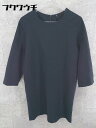 ◇ zara basic ザラ ベーシック バックジップ 七分袖 ミニ ワンピース サイズEUR S USA S MEX 26 ネイビー レディース 【中古】(4)