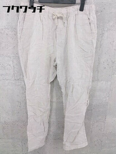 ◇ Sonny Label サニーレーベル URBAN RESEARCH リネン100% パンツ サイズL ベージュ レディース 【中古】 ◇ Sonny Label サニーレーベル URBAN RESEARCH リネン100% パンツ サイズL ベージュ レディース 【中古】