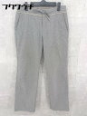 ◇ BEAUTY&YOUTH UNITED ARROWS ストライプ パンツ サイズS グレー レディース 【中古】