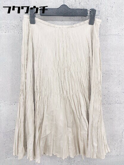 ◇ Michel Klein ミッシェルクラン ペチコート ロング スカート サイズ38 ベージュ レディース 【中古】