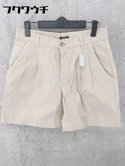 ◇ JOURNAL STANDARD ジャーナルスタンダード ボタンフライ ハーフ ショート パンツ サイズ38 ライトベージュ レディース 【中古】