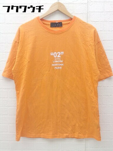 ◇ neos ネオス 半袖 Tシャツ カットソー サイズM オレンジ メンズ 【中古】 ◇ neos ネオス 半袖 Tシャツ カットソー サイズM オレンジ メンズ 【中古】