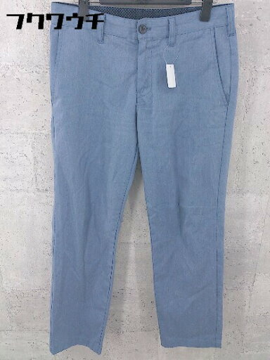 ◇ UNION STATION ユニオンステーション スラックス パンツ サイズ02 ブルー メンズ 【中古】 ◇ UNION STATION ユニオンステーション スラックス パンツ サイズ02 ブルー メンズ 【中古】