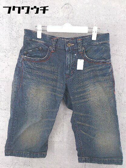 ◇ EDWIN エドウィン ウォッシュ加工 ジーンズ デニム パンツ サイズ30 ネイビー メンズ 【中古】