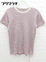 ◇ BEAUTY & YOUTH UNITED ARROWS 半袖 Tシャツ カットソー レッド ネイビー ホワイト メンズ 【中古】