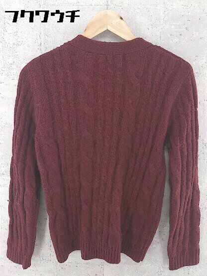 ◇ MIND BLOW マインドブロウ 長袖 カーディガン ボルドー系 メンズ 【中古】