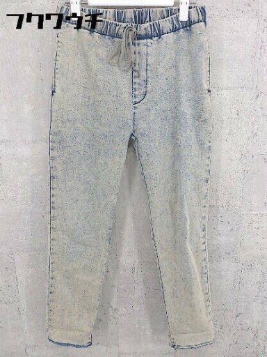 ◇ FIL DE FER フィルデフェール インディゴ染め ウエストゴム ロールアップ パンツ サイズ25 インディゴ レディース 【中古】 ◇ FIL DE FER フィルデフェール インディゴ染め ウエストゴム ロールアップ パンツ サイズ25 インディゴ レディース 【中古】