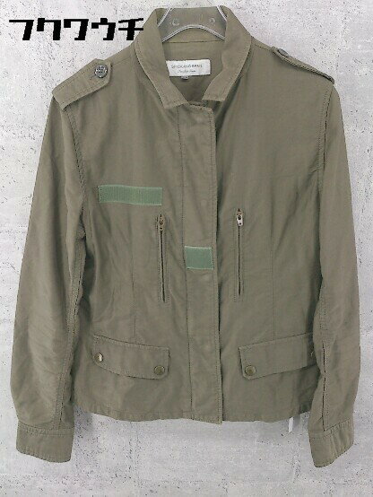 ◇ Spick&Span スピック&スパン 長袖 ジップアップ ジャケット サイズ38 カーキ レディース 【中古】