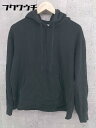 ◇ 417 EDIFICE フォーワンセブン エディフィス プルオーバー パーカー サイズM ブラック メンズ 【中古】