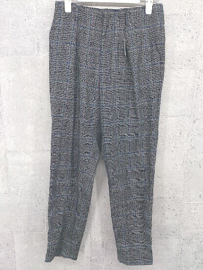 ◇ URBAN RESEARCH アーバンリサーチ チェック パンツ サイズ38 ホワイト ブラック レディース 【中古】