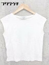 ◇ SLOBE IENA スローブイエナ ノースリーブ Tシャツ カットソー ホワイト レディース 【中古】