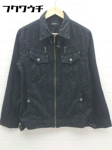 ◇ urban collection ダーバン 長袖 ジップアップ ジャケット サイズM ブラック メンズ 【中古】 ◇ urban collection ダーバン 長袖 ジップアップ ジャケット サイズM ブラック メンズ 【中古】
