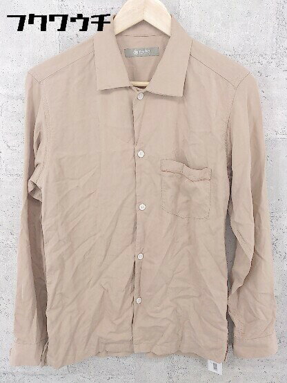 ◇ nano universe ナノユニバース 長袖 シャツ サイズM ベージュ メンズ 【中古】管理番号100280040100020240728ベースW196/採咲コタ野付属品無素材画像参照色ベージュサイズサイズM梱包サイズ3宅急便運賃一覧表はこちらをクリック採寸サイズ着丈：70cm　肩幅：42cm　身幅：50cm　袖丈：60cmサイズガイドはこちらをクリックコンディションレベルBコンディション詳細はこちらをクリックコンディション詳細商品状態、状態の目安につきまして、あくまでも弊社基準による目安となっております。リユース品の特性上、大小様々なダメージが発生しており、全ての商品の全てのダメージ詳細を記載する事が難しい為、目安として記載をさせていただいております。二次流通品のご理解、ご納得を頂いた上、ご購入をお願い致します。