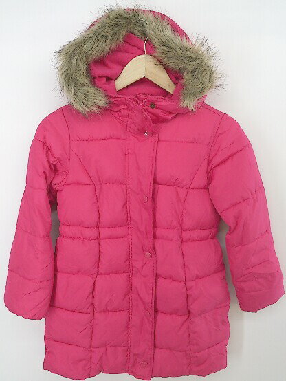◇ GAP kids ギャップ キッズ 子供服 長袖 コート サイズ130 ピンク系 レディース P 【中古】
