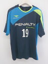◇ PENALTY ペナルティ サッカー フットサル ウェア カットソー サイズL ネイビー メンズ P 【中古】