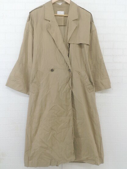 ◇ ◎ KBF アーバンリサーチ 長袖 トレンチ コート サイズONE ベージュ レディース P 【中古】