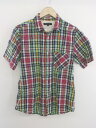 ◇ Rhythm of Life UNITED ARROWS リズムオブライフユナイテッドアローズ チェック 半袖 シャツ サイズL マルチ メンズ P 【中古】(4)