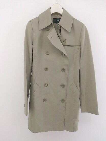 ◇ ◎ LE SOUK ルスーク 長袖 コート サイズ38 カーキ レディース P 【中古】