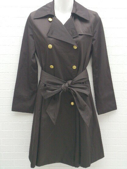 ◇ ◎ LE SOUK ルスーク 長袖 コート サイズ38 ブラウン レディース 【中古】