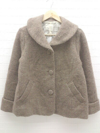 ◇ ehka sopo エヘカ ソポ コート サイズM ブラウン系 レディース 【中古】