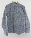 ◇ ◎ Sonny Label サニーレーベル URBAN RESEARCH チェック 長袖 シャツ サイズM ネイビー ホワイト メンズ P 【中古】(4)