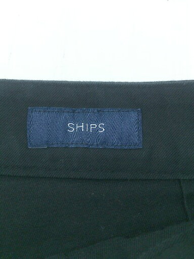 ◇ SHIPS シップス テーパード ワークパンツ サイズ36 ブラック メンズ P 【中古】