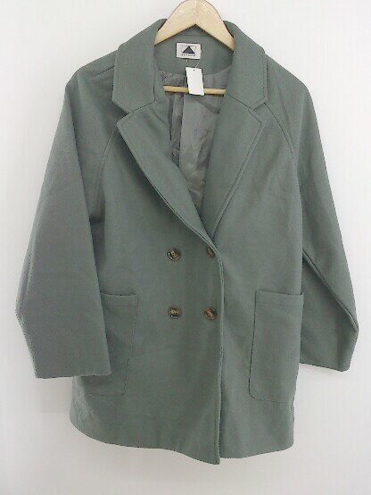 ◇ ABITOKYO アビトーキョー 長袖 コート サイズ0 グレー系 レディース P 【中古】(4)