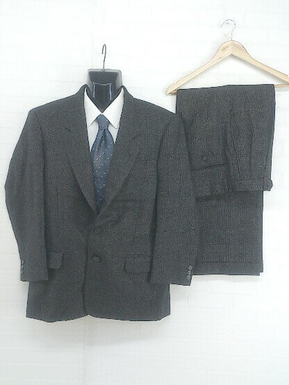 ◇ 22 Ventidue 総裏地 2B ロールアップ シングル パンツ スーツ 上下 サイズM ブラウン系 メンズ P 【中古】