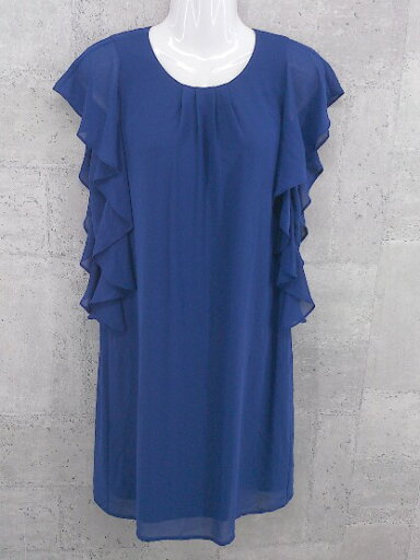 ◇ BEAMS LIGHTS ビームス ライツ バックジップ 半袖 膝丈 ワンピース サイズ36 ブルー レディース 【中古】 ◇ BEAMS LIGHTS ビームス ライツ バックジップ 半袖 膝丈 ワンピース サイズ36 ブルー レディース 【中古】